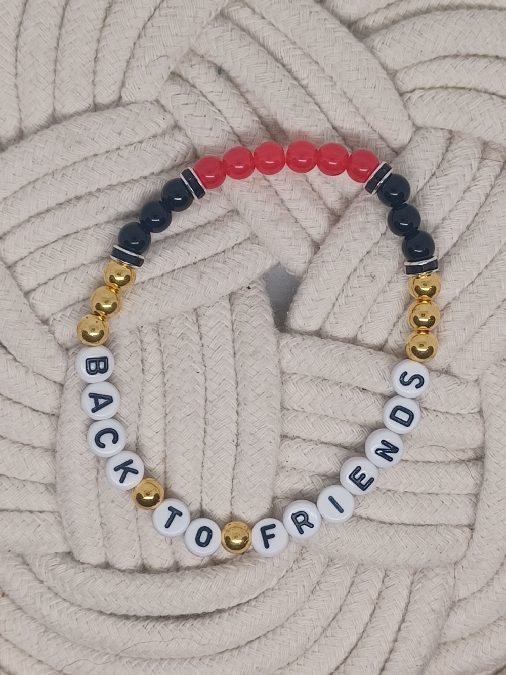 Sombr- You Are The Reason Tour- Back To Friends Bracelet